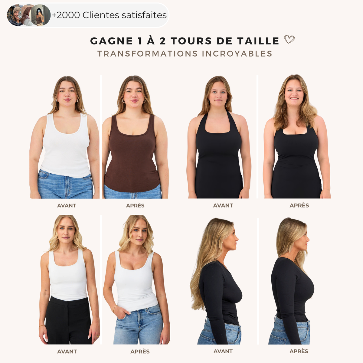 Body culotte effet gainant