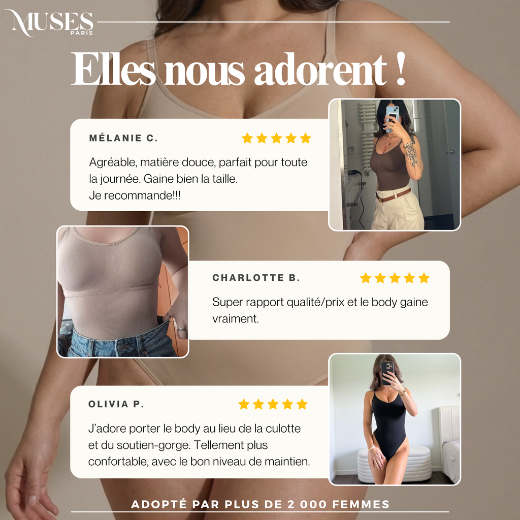 Body culotte effet gainant