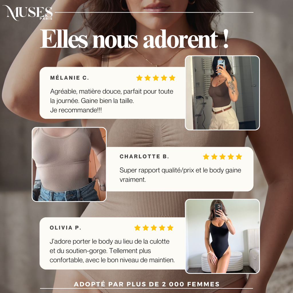 Body culotte effet gainant