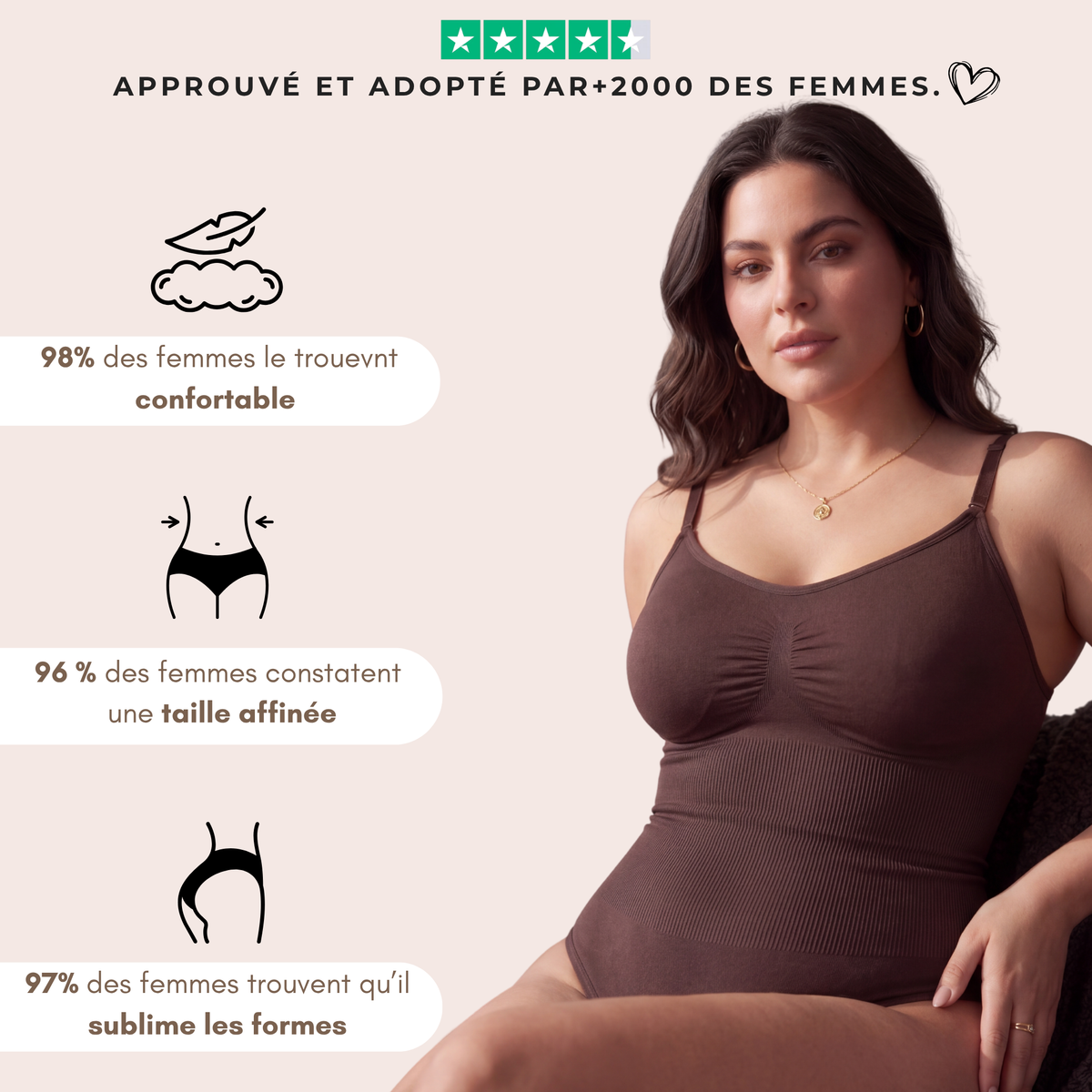 Body culotte effet gainant